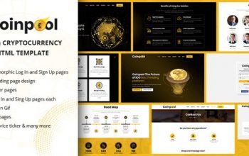 ICO, Bitcoin And Crypto Currency HTML Template