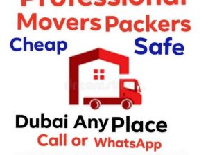 Movers pick up truck in dubai