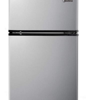 Midea WHD-113FSS1 Compact Refrigerator